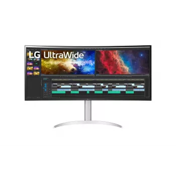 LG 38BQ85C-W kompiuterio monitorius 95,2 cm (37,5 colio) 3840 x 1600 pikselių Quad HD+ Baltas