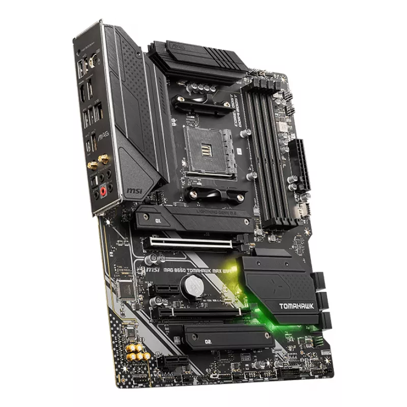 MSI MAG B550 TOMAHAWK MAX WIFI pagrindinė plokštė AMD B550 Socket AM4 ATX