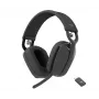 LOGITECH Zone Vibe belaidės ausinės - Grafitas (Microsoft Teams versija)