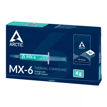 ARCTIC MX-6 ULTIMATE termo pasta + MX valiklis, pilka, 4 g