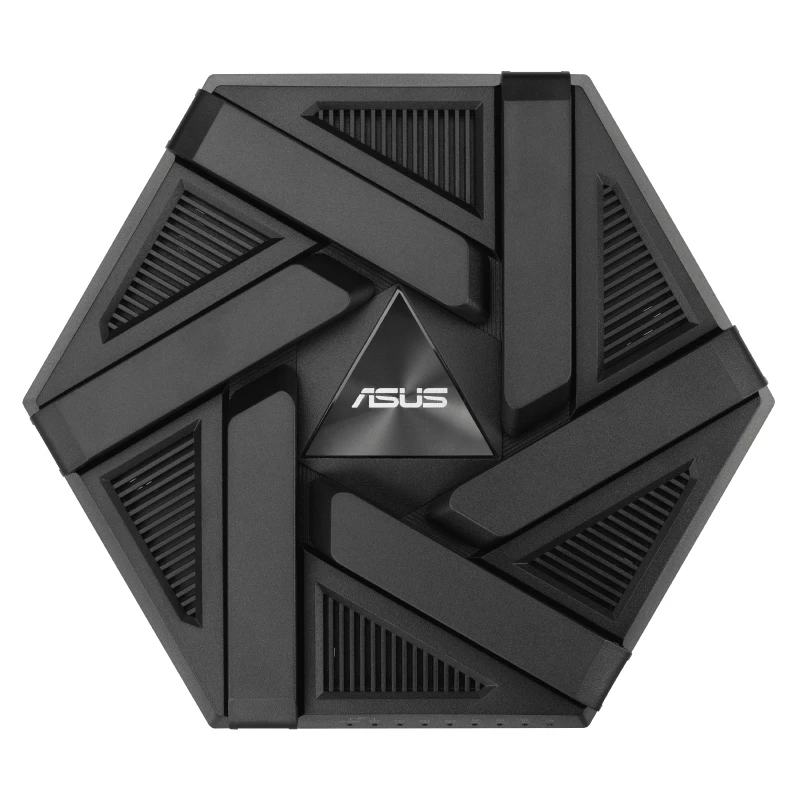 Belaidis maršrutizatorius ASUS RT-AXE7800, trijų juostų (2,4 GHz / 5 GHz / 6 GHz), juodas