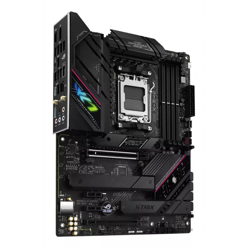 ASUS ROG STRIX B650E-F GAMING WIFI pagrindinė plokštė AMD B650 Socket AM5 ATX