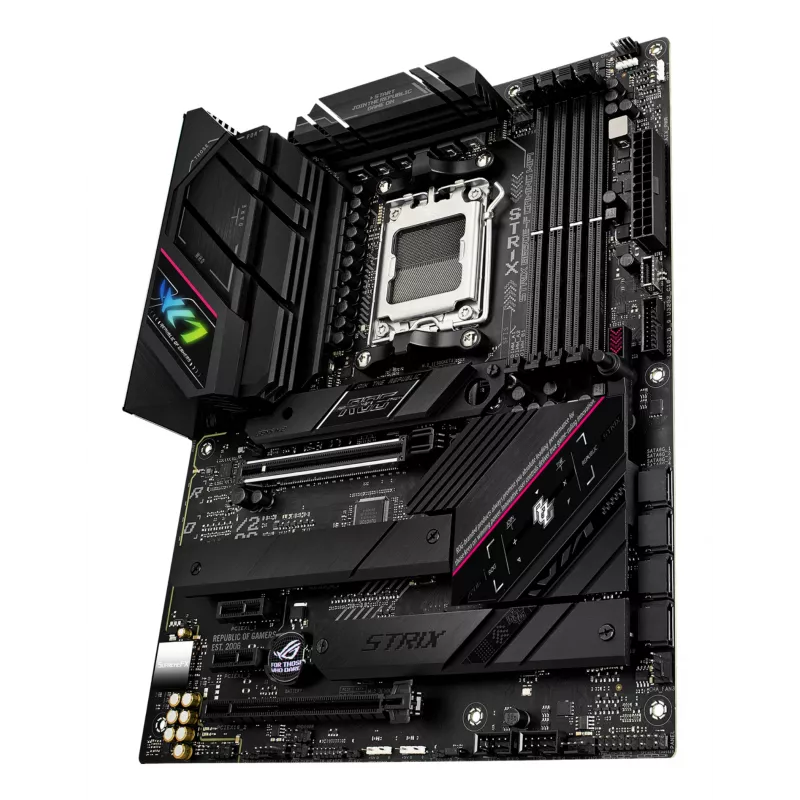 ASUS ROG STRIX B650E-F GAMING WIFI pagrindinė plokštė AMD B650 Socket AM5 ATX