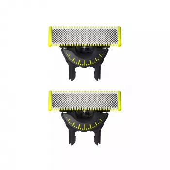 Philips Norelco OneBlade QP420/50 skutimo galvutės, sidabrinės, 2 vnt.
