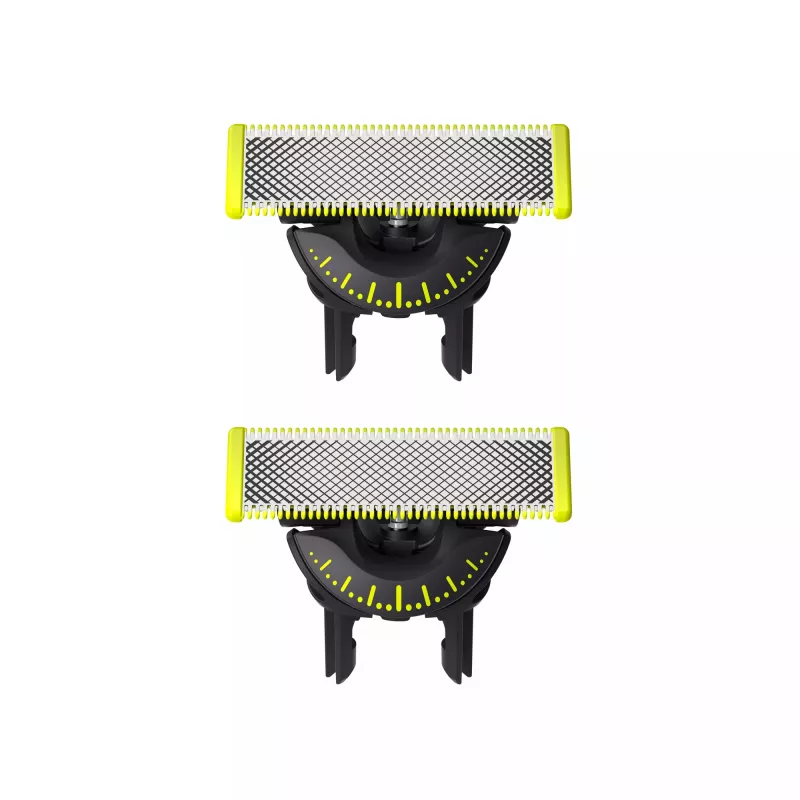 Philips Norelco OneBlade QP420/50 skutimo galvutės, sidabrinės, 2 vnt.