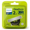 Philips Norelco OneBlade QP420/50 skutimo galvutės, sidabrinės, 2 vnt.