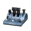 Thrustmaster TCA Captain Pack X Airbus Edition, juodai pilkas USB vairalazdė ir variklio valdymo svirtis, skirta PC, Xbox