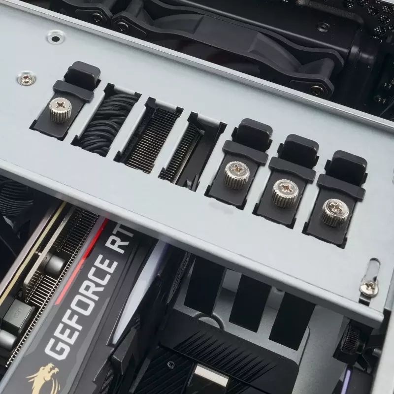 Serverio korpusas Silverstone SST-RM44 Tower Juodas ATX 240 360mm