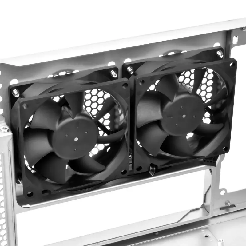 Serverio korpusas Silverstone SST-RM44 Tower Juodas ATX 240 360mm