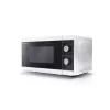 Sharp YC-MG01E-W mikrobangų krosnelė su griliu, juoda/balta, 20 L, 800 W