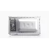 Sharp YC-MG01E-W mikrobangų krosnelė su griliu, juoda/balta, 20 L, 800 W