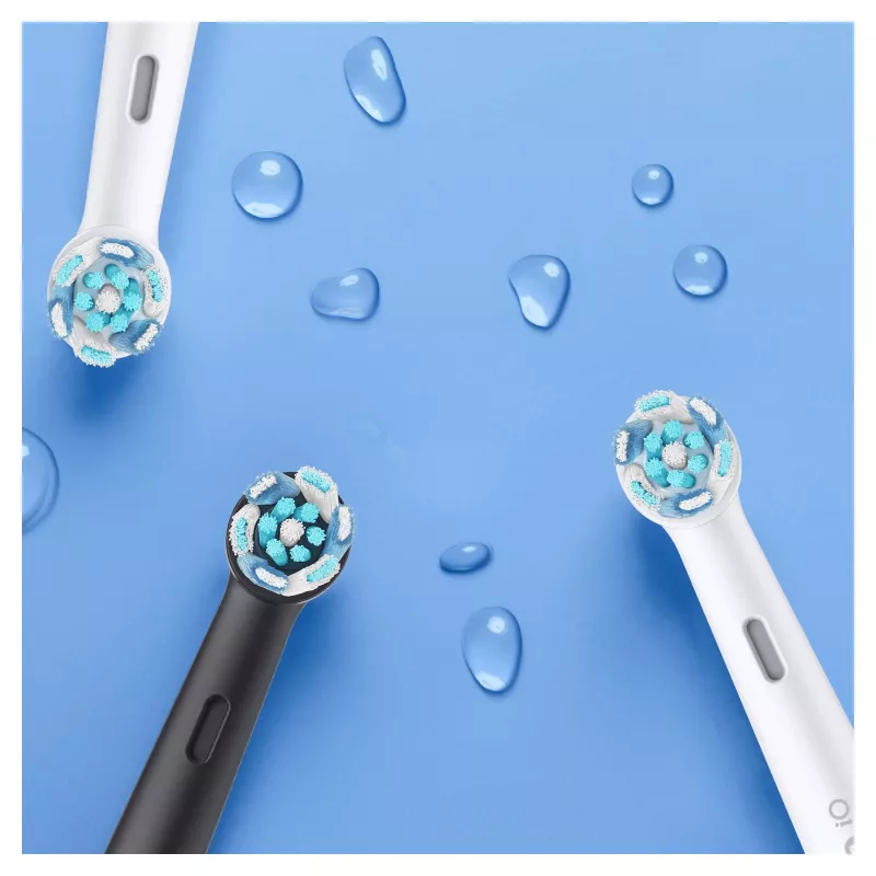 Oral-B iO 6S suaugusiųjų vibracinis dantų šepetėlis, pilka/balta