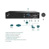 TP-Link VIGI NVR1004H-4P – 4 kanalų PoE+ tinklo vaizdo registratorius