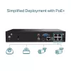 TP-Link VIGI NVR1004H-4P – 4 kanalų PoE+ tinklo vaizdo registratorius