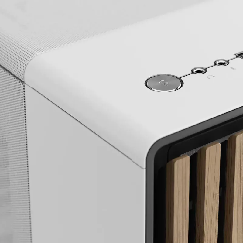 PC korpusas Fractal Design North Midi Tower Baltas