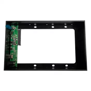 Išorinis HDD/SSD dėklas LC-Power LC-35U3-C 3,5 colio juodas USB Type-C 6 Gbit/s