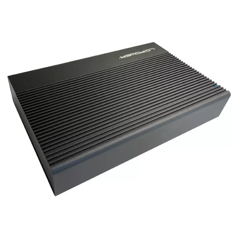 Išorinis HDD/SSD dėklas LC-Power LC-35U3-C 3,5 colio juodas USB Type-C 6 Gbit/s