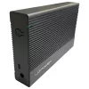 Išorinis HDD/SSD dėklas LC-Power LC-35U3-C 3,5 colio juodas USB Type-C 6 Gbit/s