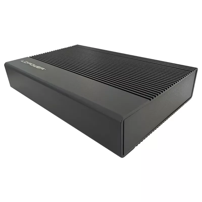 Išorinis HDD/SSD dėklas LC-Power LC-35U3-C 3,5 colio juodas USB Type-C 6 Gbit/s