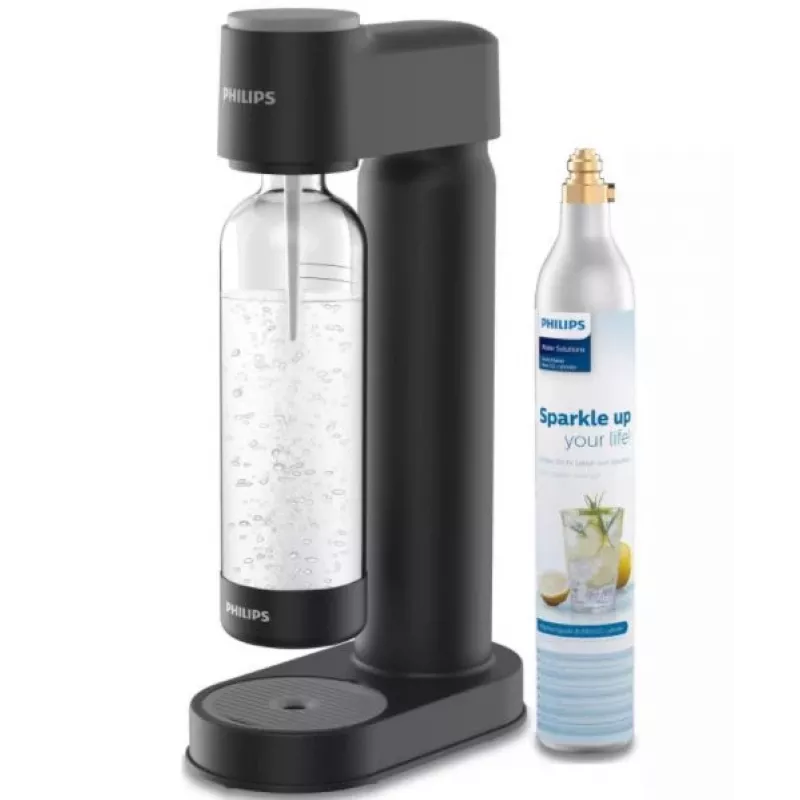 Gazuotojas Philips Plastikinis Juodas 1L PET Butelis