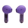 JBL Tune Flex Ghost Edition belaidės ausinės TWS, violetinės, permatomos