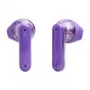 JBL Tune Flex Ghost Edition belaidės ausinės TWS, violetinės, permatomos