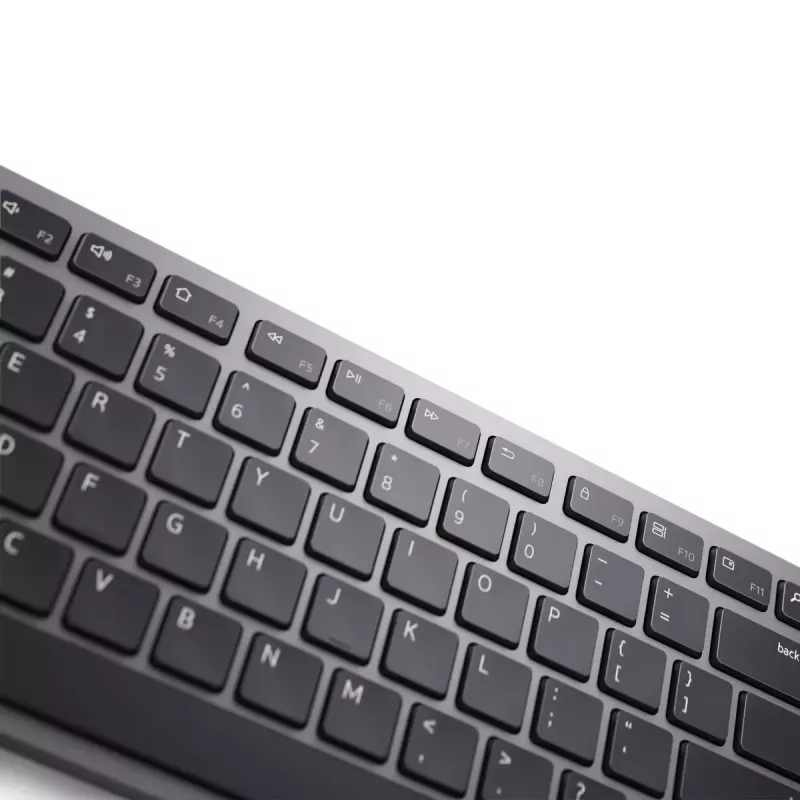 Belaidė klaviatūra DELL KB700 Office Bluetooth QWERTY US International Pilka