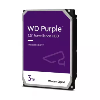 WESTERN DIGITAL WD PURPLE WD33PURZ 3TB SATA 6GB/s 3,5 colio 5400RPM 256MB kietasis diskas vaizdo stebėjimui