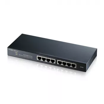 Zyxel GS1900-8 valdomas L2 gigabaitinis Ethernet (10/100/1000) jungiklis juodas