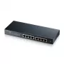 Zyxel GS1900-8 valdomas L2 gigabaitinis Ethernet (10/100/1000) jungiklis juodas