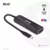 CLUB3D CAC-1588 USB Gen2 Type-C į HDMI™ 8K60Hz arba 4K120Hz HDR10+ su DSC1.2 ir Power Delivery 3.0 aktyvus adapteris M/F