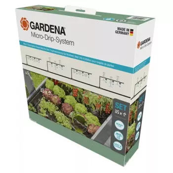 Laistymo sistema lašeline GARDENA 13455-20 žarna 15 m juoda žalia