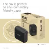 CLUB3D CAC-1908EU kelioninis 100 W USB-C PD 3.0 įkroviklis su GaN technologija