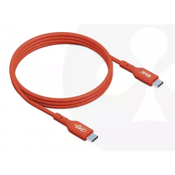 CLUB3D USB2 Type-C abipusis USB-IF sertifikuotas laidas, duomenys 480 Mb, PD 240W (48V/5A) EPR, M/M, 1 m