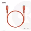 CLUB3D USB2 Type-C abipusis USB-IF sertifikuotas laidas, duomenys 480 Mb, PD 240W (48V/5A) EPR, M/M, 1 m