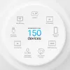 TP-Link Deco X50-PoE AX3000 belaidis maršrutizatorius WiFi 6 tinklo sistema su PoE