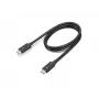 Lenovo 4X91K16968 Thunderbolt kabelis 0,7 m 40 Gbit/s juodas (atidaryta pakuotė)