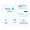 TP-Link Deco X55 AX3000 maršrutizatorius, dviejų juostų 2,4 GHz/5 GHz, Wi-Fi 6