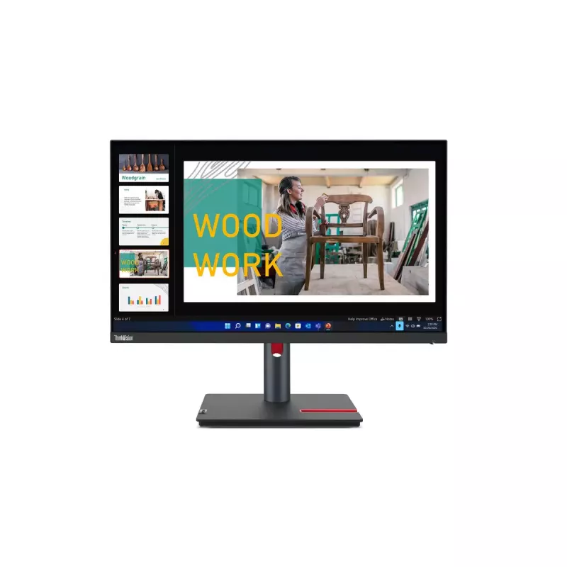 Monitorius Lenovo ThinkVision P24q-30 23.8 colių QHD LED juodas