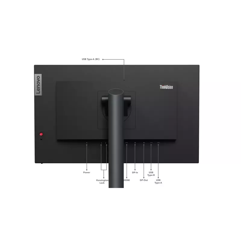 Monitorius Lenovo ThinkVision P24q-30 23.8 colių QHD LED juodas
