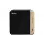 QNAP TS-464 NAS bokštas Intel® Celeron® N5095 8 GB DDR4 0 TB QNAP QTS Juoda