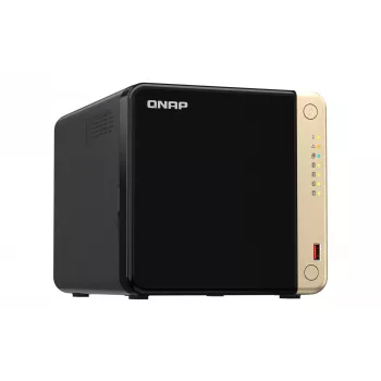 QNAP TS-464 NAS bokštas Intel® Celeron® N5095 8 GB DDR4 0 TB QNAP QTS Juoda