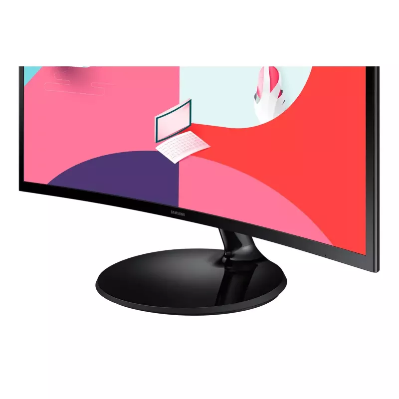 Samsung S36C 27 colių lenktas Full HD monitorius, juodas