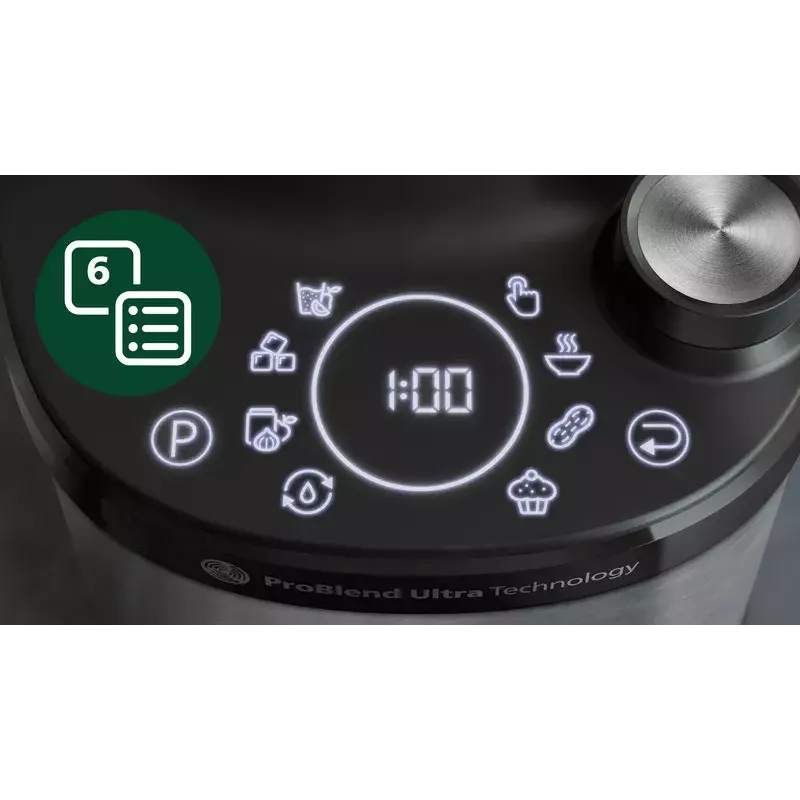 Stalo blenderis Philips 7000 serijos HR3760/00 juodas metalinis