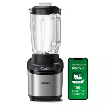 Stalo blenderis Philips 7000 serijos HR3760/00 juodas metalinis