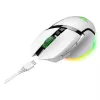 Žaidimų pelė Razer Basilisk V3 Pro – dešiniarankiams, optinė 30 000 DPI, RF belaidis / Bluetooth / USB-C, balta
