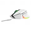 Žaidimų pelė Razer Basilisk V3 Pro – dešiniarankiams, optinė 30 000 DPI, RF belaidis / Bluetooth / USB-C, balta