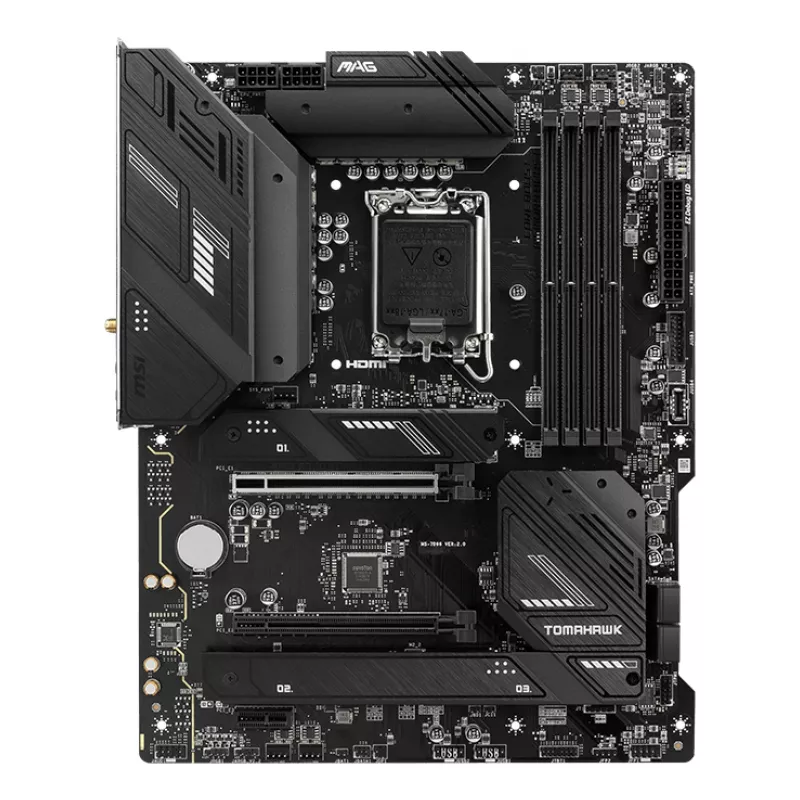 MSI MAG B760 TOMAHAWK WIFI pagrindinė plokštė LGA 1700 ATX