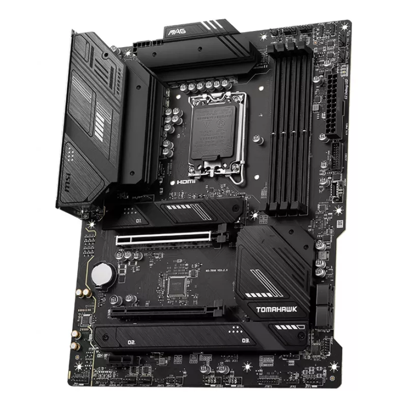 MSI MAG B760 TOMAHAWK WIFI pagrindinė plokštė LGA 1700 ATX