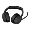 Jabra Evolve2 55 – belaidė ausinė su Link380a MS Stereo, biurui ir skambučių centrui, 20–20000 Hz, 130 g, juoda
